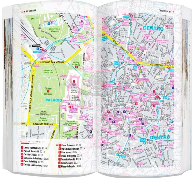 Madryt. Przewodnik light + laminowana mapa wydawnictwa ExpressMap. Przykładowe strony 2