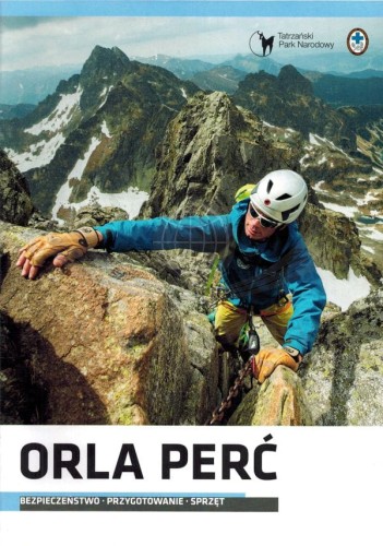 Orla Perć. Książeczka wydawnictwa Tatrzańskiego Parku Narodowego. Okładka