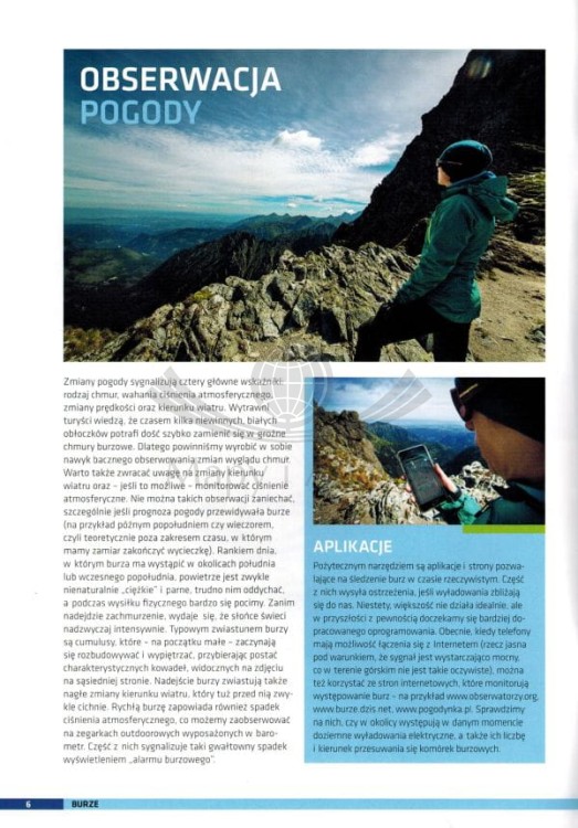 Burze. Książeczka wydawnictwa Tatrzański Park Narodowy. Przykładowa strona 2
