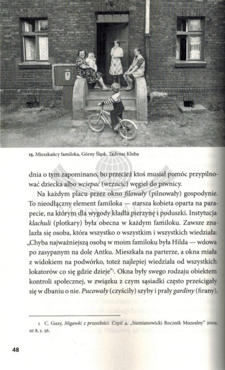 Familoki. Śląskie mikrokosmosy. Opowieści o mieszkańcach ceglanych domów. Wydawnictwa Edition. Przykładowa strona