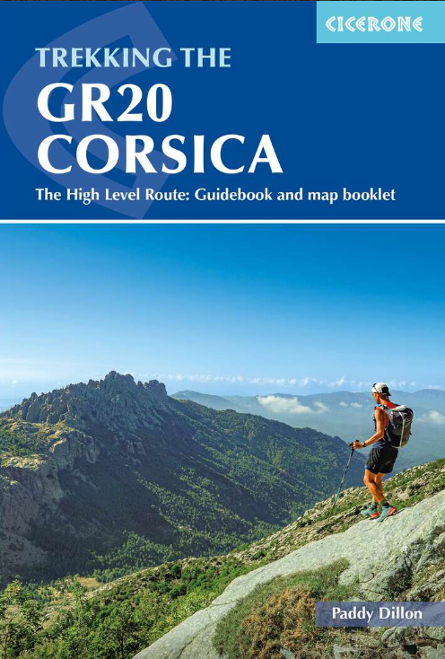 Trekking the GR20 Corsica / Korsyka. Przewodnik wydawnictwa Cicerone. Okładka