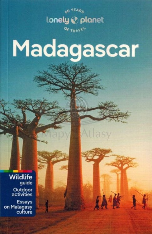 Madagaskar / Madagascar. Przewodnik wydawnictwa Lonely Planet. Okładka