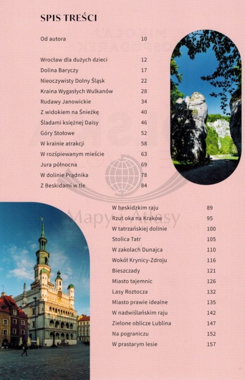Polska we dwoje. Przewodnik wydawnictwa Pascal. Spis treści 1