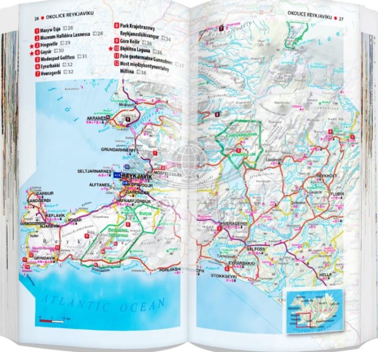 Islandia. Przewodnik light + laminowana mapa wydawnictwa ExpressMap. Przykładowe strony 3