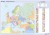 Europa. Laminowana mapa polityczna. Pisakiem po mapie wydawnictwa Demart. Druga strona