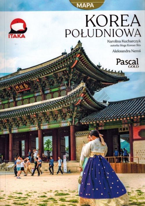 Korea Południowa. Przewodnik. Złota Seria wydawnictwa Pascal. Okładka