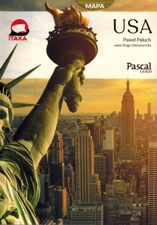USA. Przewodnik. Złota Seria wydawnictwa Pascal. Okładka