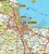 Polska 1:650 000. Mapa samochodowo-krajoznawcza wydawnictwa Galileos. Fragment 1