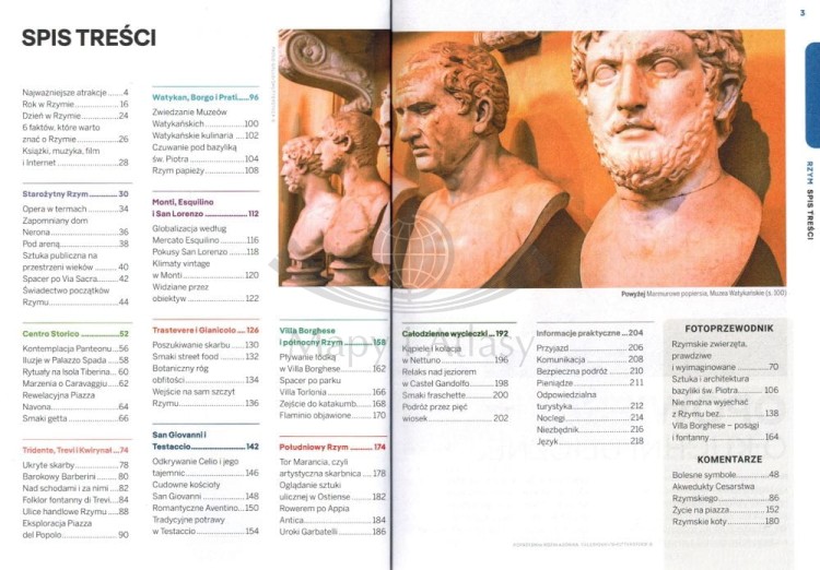 Rzym. Przewodnik wydawnictwa Lonely Planet. Spis treści