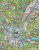 Bruneck, Toblach, Hochpustertal / Brunico, Dobbiaco, Alta Pusteria, Cortina d'Ampezzo. Wodoodporna mapa turystyczna 57. wydawnictwa Kompass. Fragment 1