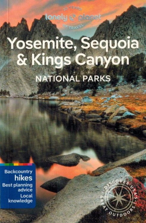 Park Narodowy Sekwoi / Yosemite, Sequoia & Kings Canyon. Przewodnik wydawnictwa Lonely Planet. Okładka