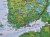 Skandynawia i kraje bałtyckie. Mapa ścienna fizyczna wydawnictwa Stiefel. Fragment 1