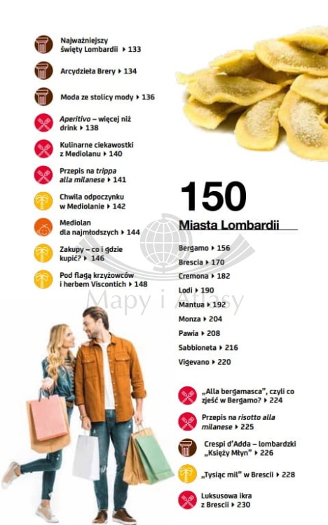 Mediolan i Lombardia. Przewodnik travel&style wydawnictwa Bezdroża. Spis treści 2