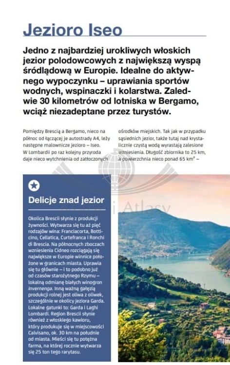 Mediolan i Lombardia. Przewodnik travel&style wydawnictwa Bezdroża. Przykładowe strony 1