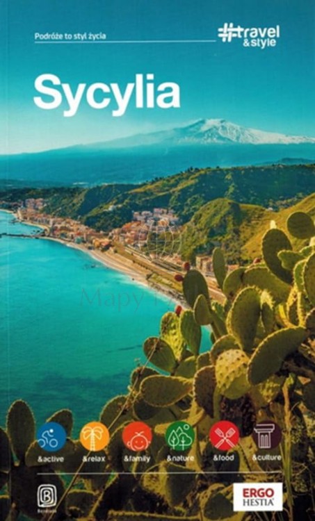 Sycylia. Przewodnik travel&style wydawnictwa Bezdroża. Okładka