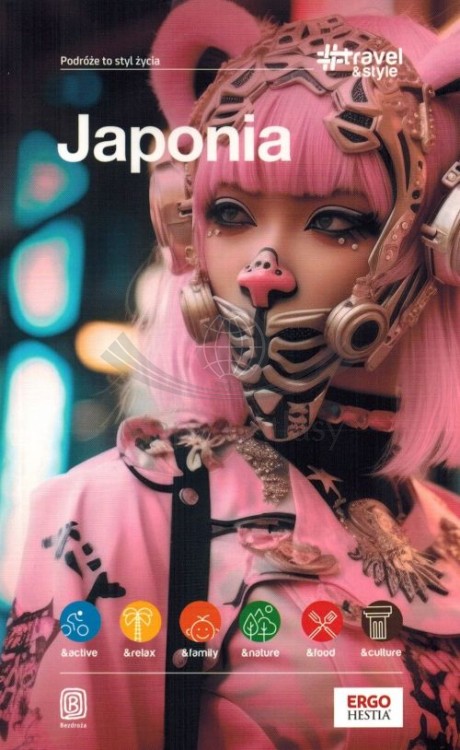 Japonia. Przewodnik travel&style wydawnictwa Bezdroża. Okładka