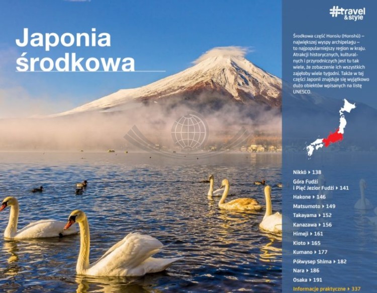 Japonia. Przewodnik travel&style wydawnictwa Bezdroża. Przykładowe strony 2