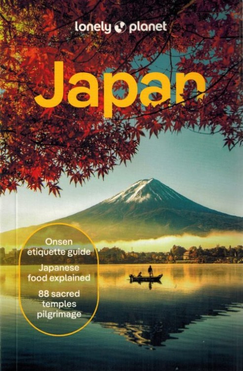 Japonia / Japan. Przewodnik wydawnictwa Lonely Planet. Okładka