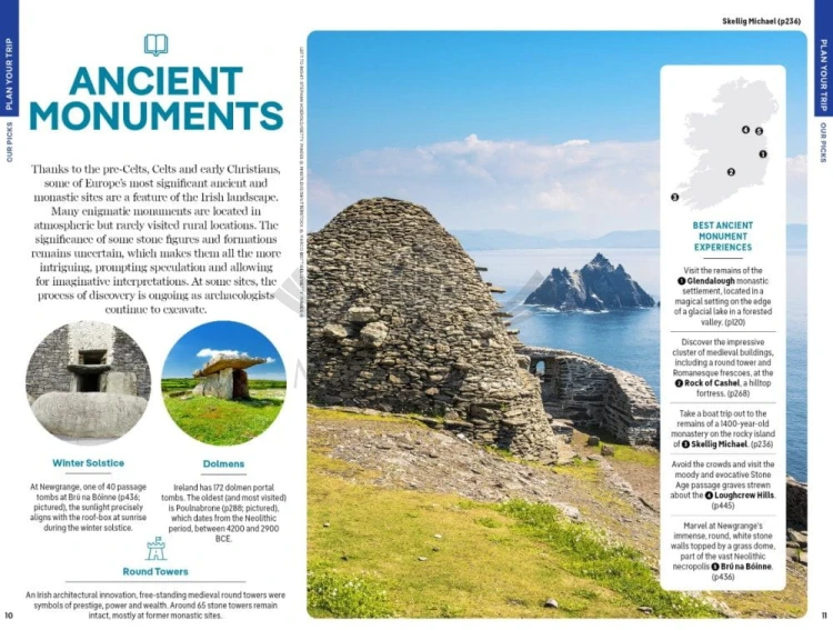 Irlandia / Ireland. Przewodnik wydawnictwa Lonely Planet. Przykładowe strony 2