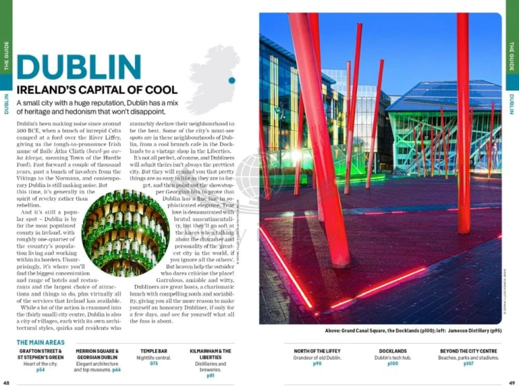 Irlandia / Ireland. Przewodnik wydawnictwa Lonely Planet. Przykładowe strony 6