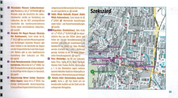 Danaube Bike Trail 4. Dunaj od Budapesztu do Belgradu. Wodoodporny atlas rowerowy wydawnictwa Verlag Esterbauer. Przykładowe strony 2