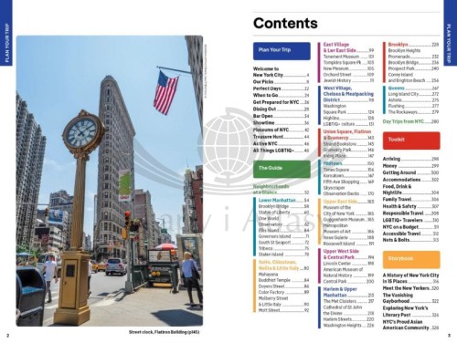 Nowy Jork / New York City. Przewodnik wydawnictwa Lonely Planet. Spis treści