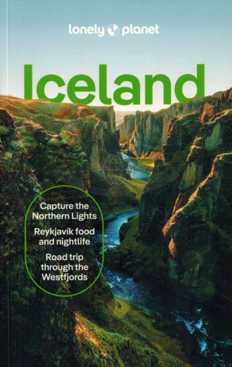 Islandia / Iceland. Przewodnik wydawnictwa Lonely Planet. Okładka