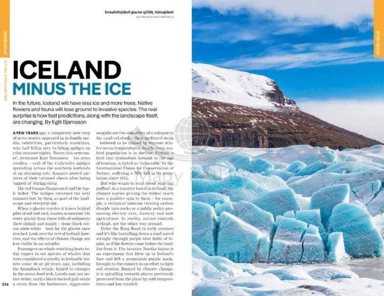 Islandia / Iceland. Przewodnik wydawnictwa Lonely Planet. Przykładowe strony 8