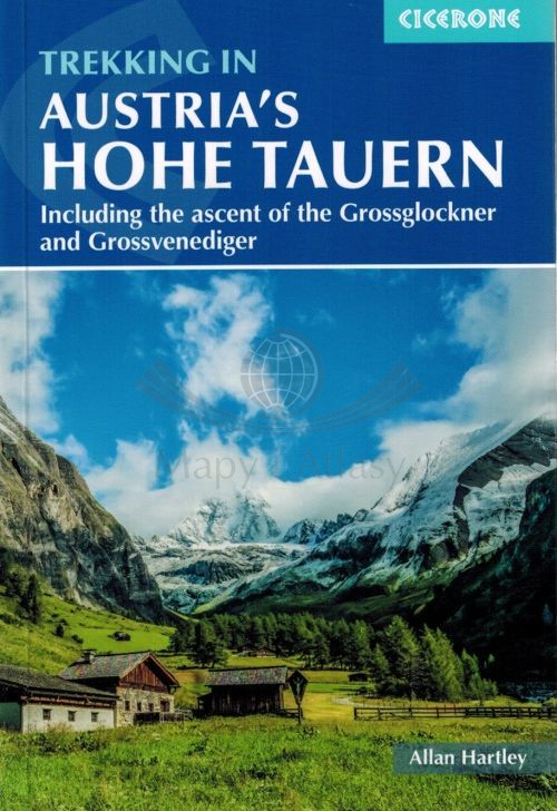 Austria: Wysokie Taury / Hohe Tauern trekking. Przewodnik wydawnictwa Cicerone. Okładka