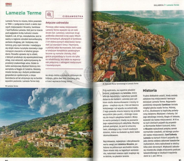 Kalabria i Bazylikata. Przewodnik travelbook wydawnictwa Bezdroża. Przykładowe strony 4