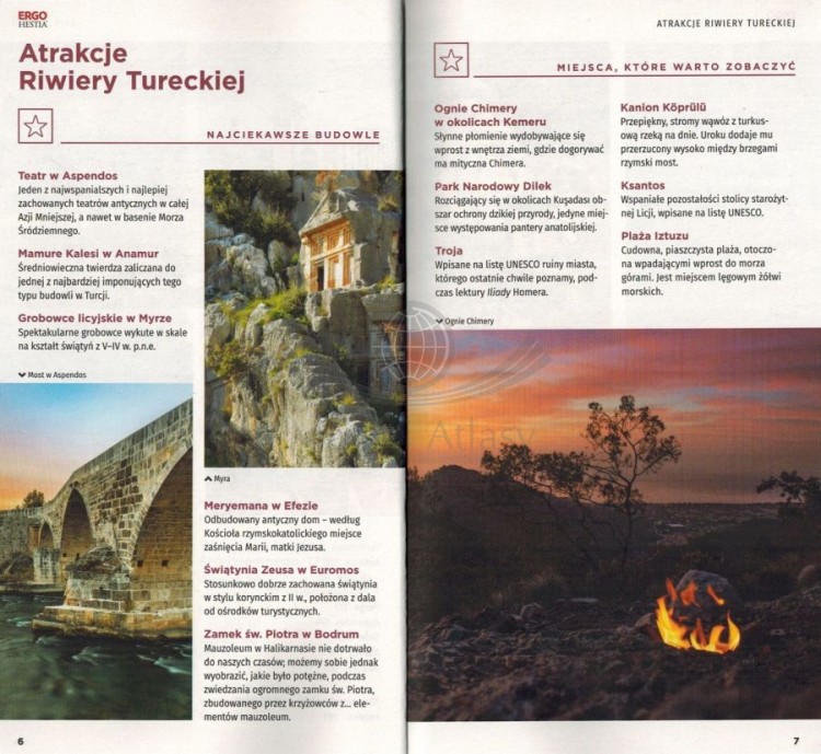 Riwiera Turecka. Przewodnik travelbook wydawnictwa Bezdroża. Przykładowe strony 1
