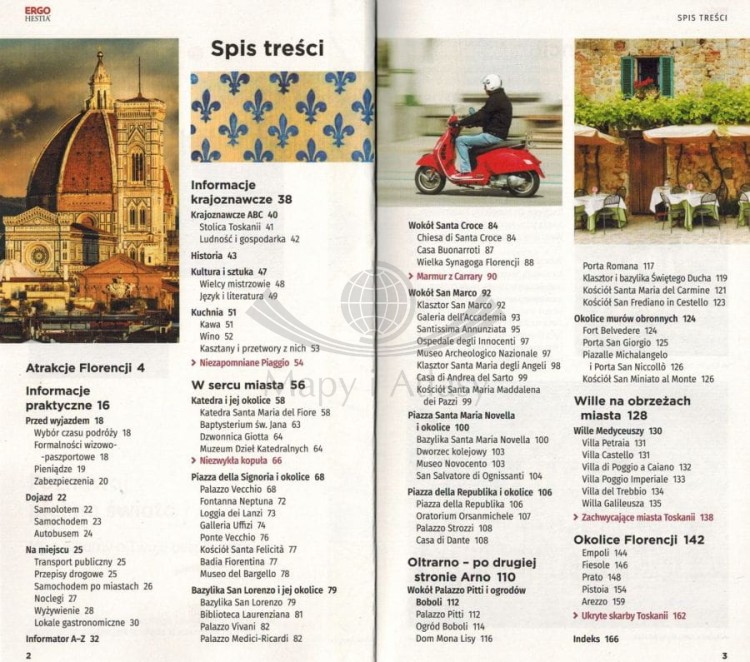 Florencja. Przewodnik travelbook wydawnictwa Bezdroża. Spis treści