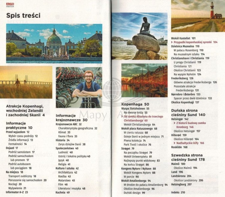 Kopenhaga i Malmo. Przewodnik travelbook wydawnictwa Bezdroża. Spis treści