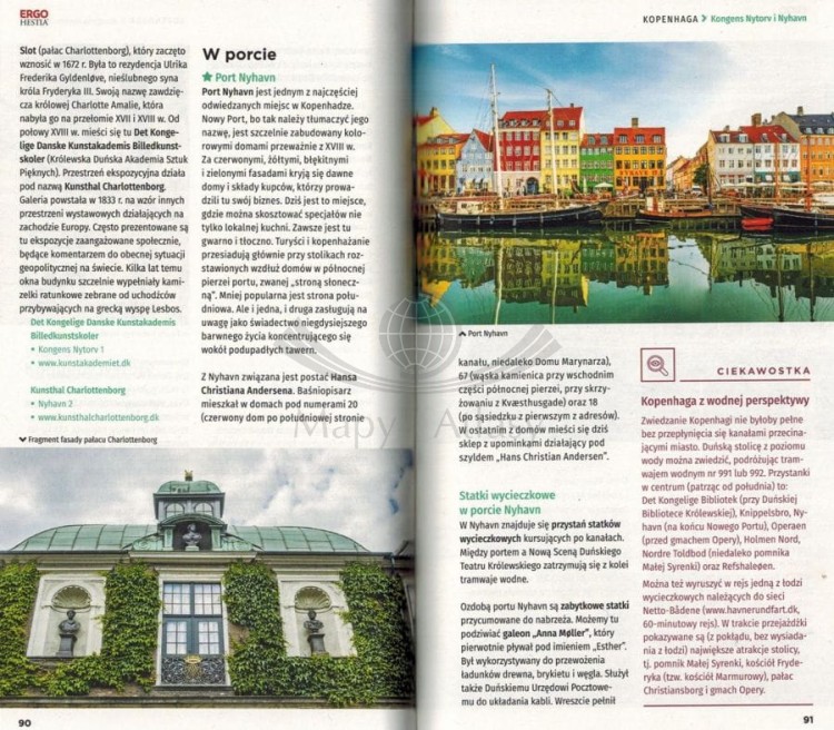 Kopenhaga i Malmo. Przewodnik travelbook wydawnictwa Bezdroża. Przykładowe strony 3