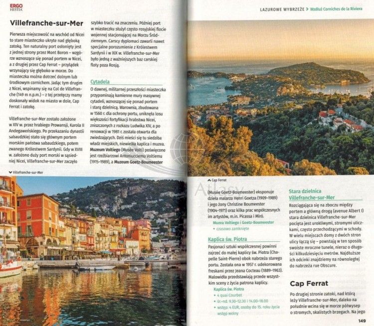 Prowansja i Lazurowe Wybrzeże. Przewodnik travelbook wydawnictwa Bezdroża. Przykładowe strony 5