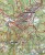 Góry Kruszne, Rudawy / Krusne Hory. Mapa turystyczna 201 wydawnictwa Shocart. Fragment 2