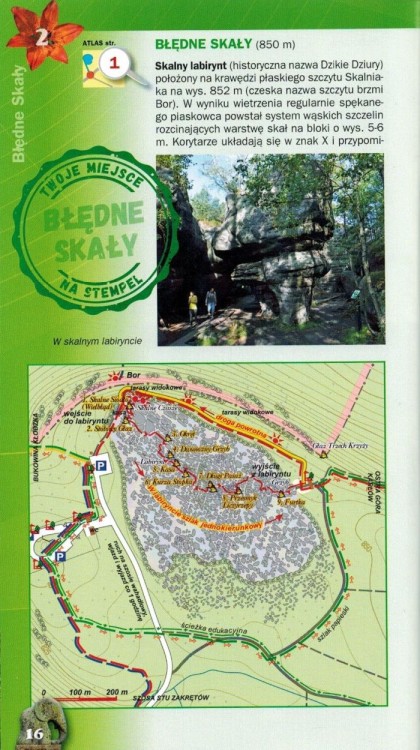 Ziemia Kłodzka. Ilustrowany przewodnik z mapami wydawnictwa Galileos. Przykładowa strona 1