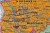 Niemcy 1:1 000 000. Mapa administracyjna magnetyczna. Rama alu SLIM. Fragment 3