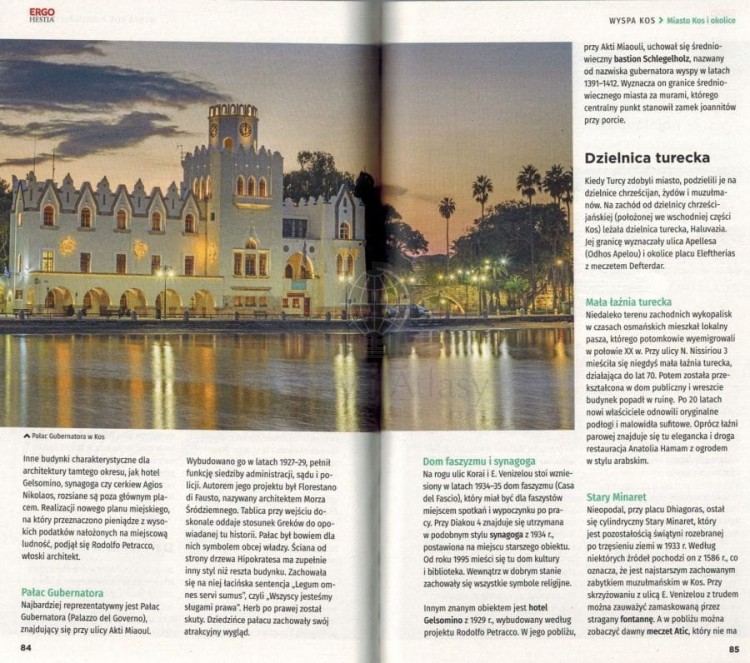 Kos i Kalymnos. Przewodnik travelbook wydawnictwa Bezdroża. Przykładowe strony 4
