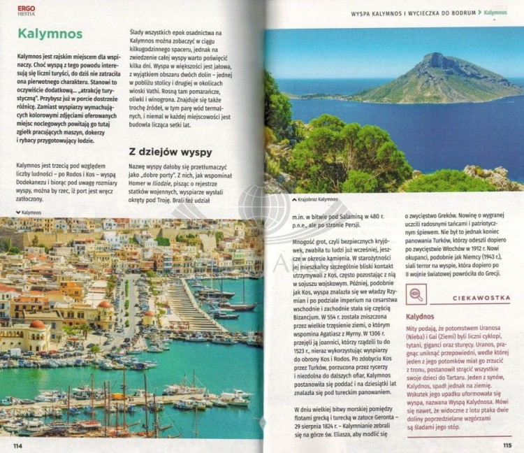 Kos i Kalymnos. Przewodnik travelbook wydawnictwa Bezdroża. Przykładowe strony 6