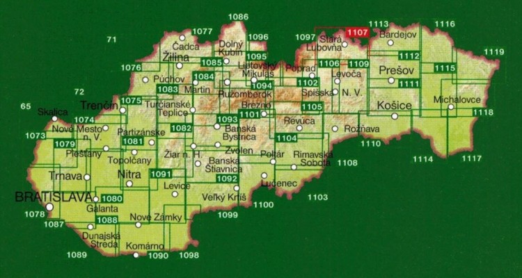 Magura Spiska. Mapa turystyczna 1107 wydawnictwa Shocart. Pozostałe publikacje