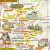 Polska 1:700 000. Mapa zamków w ramie drewnianej wydawnictwa ArtGlob. Fragment 3