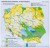 Polska 1:750 000. Mapa fizyczna. Rama alu SLIM. Dodatkowa mapka 4
