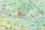 Polska 1:750 000. Mapa fizyczna magnetyczna. Rama alu SLIM. Fragment 2