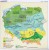 Polska 1:750 000. Mapa fizyczna magnetyczna. Rama alu SLIM. Dodatkowa mapka 1