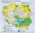 Polska 1:750 000. Mapa fizyczna magnetyczna. Rama alu SLIM. Dodatkowa mapka 4