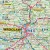 Polska 1:500 000. Arkusz, mapa ścienna administracyjno-drogowa (tablice rejestracyjne) wydawnictwa ArtGlob. Fragment 1