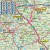 Polska 1:500 000. Arkusz, mapa ścienna administracyjno-drogowa (tablice rejestracyjne) wydawnictwa ArtGlob. Fragment 3