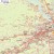 Polska 1:500 000. Mapa ścienna kolejowa. Fragment 2