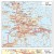 Polska 1:500 000. Mapa ścienna kolejowa. Fragment 8